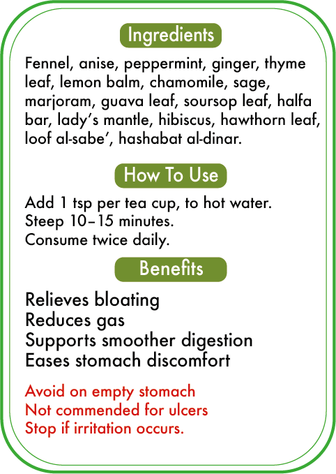 Digestion+ – Bloating & Gut Relief 15$ 85g - 24$ 170g